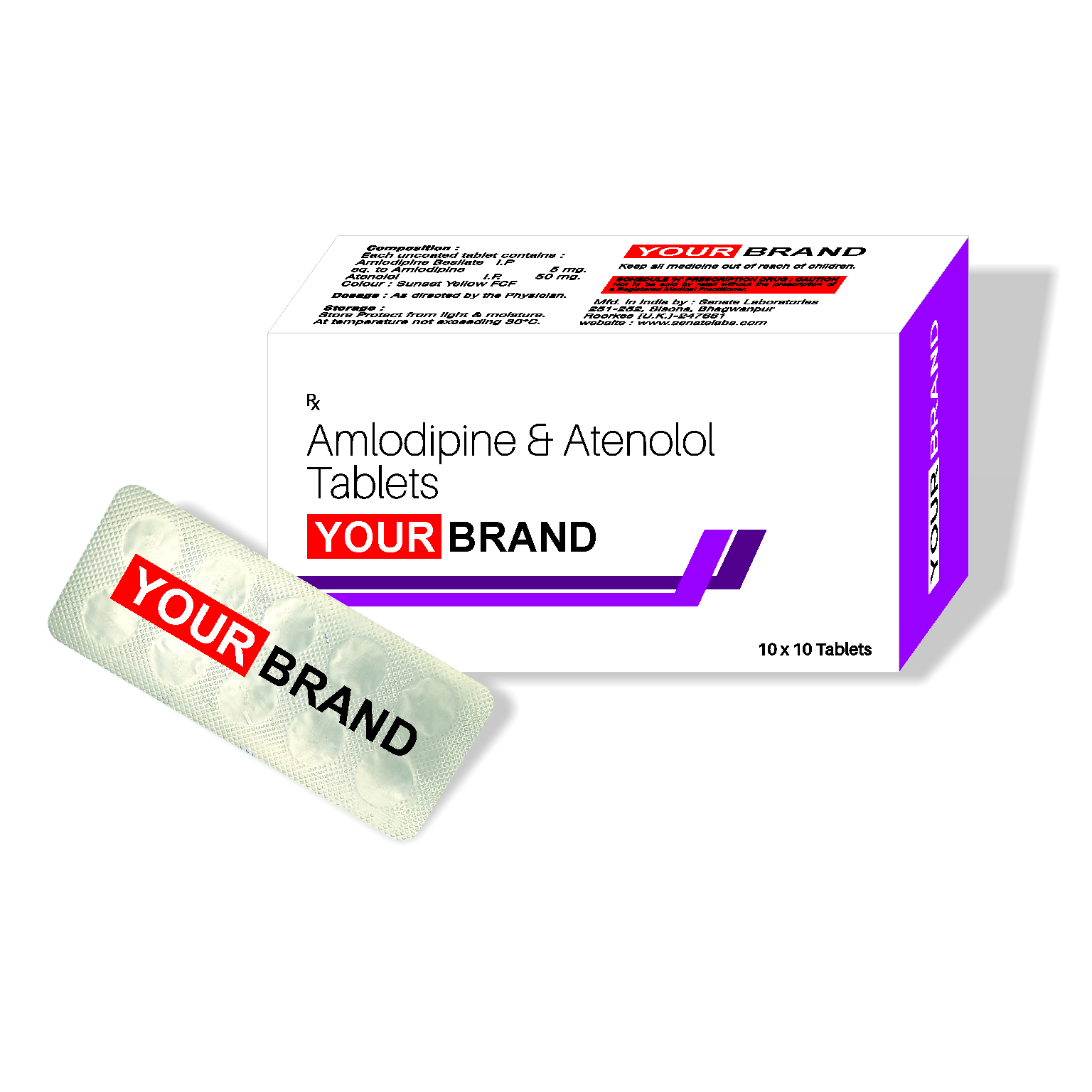 Amlodipine & Atenolol Tablet