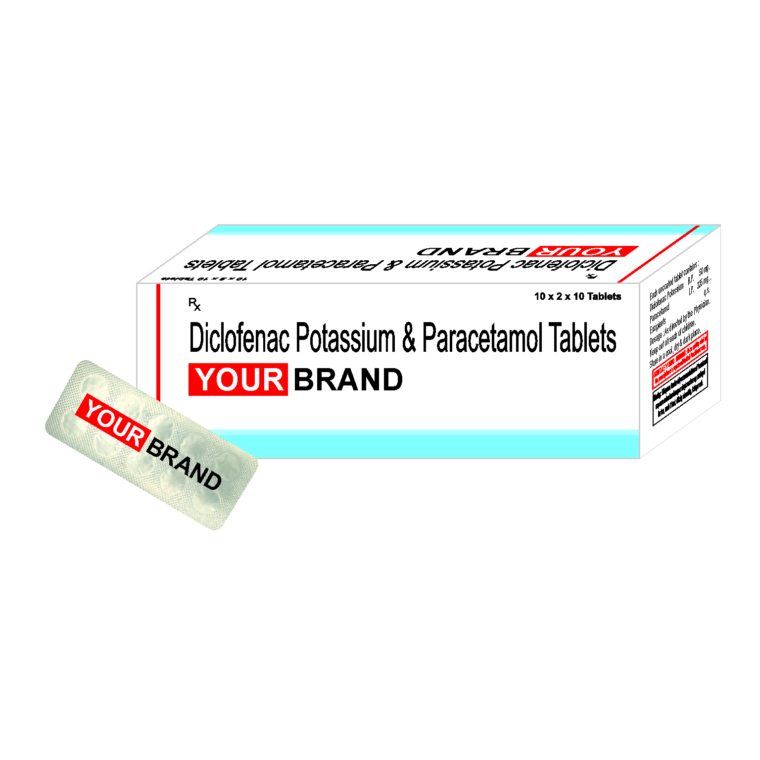 Diclofenac Potassium & Paracetamol tablet